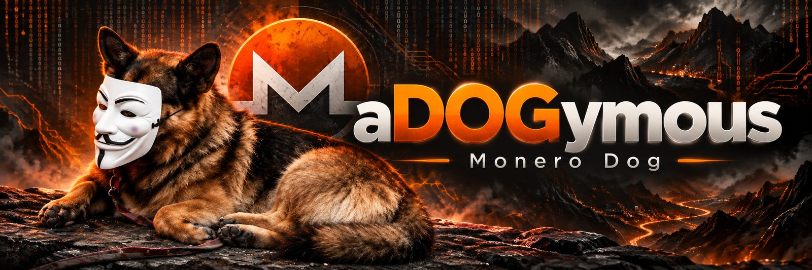 aDOGymous Monero Dog banner